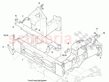 Photo of Bracket Front Side Member to Front Suspension Housing…