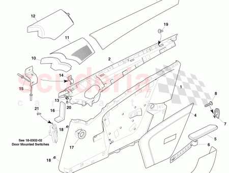 Photo of Cap Front Door Trim RH 8D33 237A76…