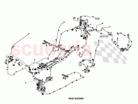 Photo of Harness assy Cabin COUPE LHD Alpine…