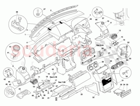 Photo of TRIMMED PANEL CENTRE CONSOLE ASSY 5R13 C04350…
