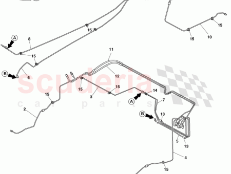 Photo of Brake Line rear left C 12023 03 7056…