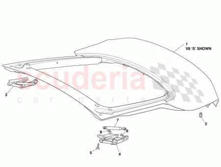 Photo of ASSY DECKLID 8G33 40110…
