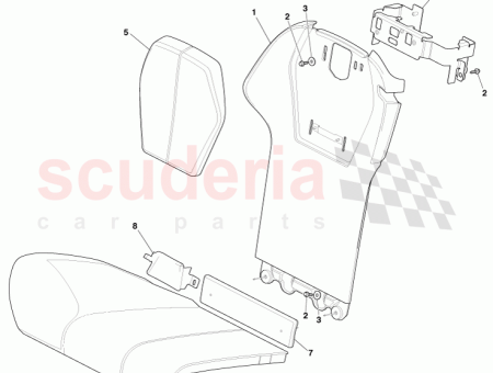Photo of Pad Assy Rear Cushion Lower LH…