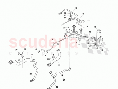 Photo of BRACKET RAD INLET HOSE ASSY 6G33 2A155…