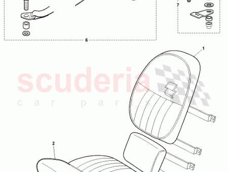 Photo of CUSHION ASSY COMP RR SEAT RH JAPAN 74…