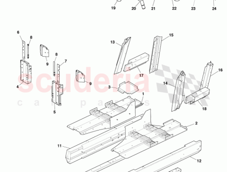 Photo of Member Floor Side LH DG43 C10117…