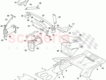 Photo of BRACKET FRONT CROSS BRACE LH 8D33 108A87…