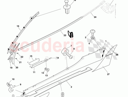 Photo of Finisher A Pillar RH 4G43 519A37…