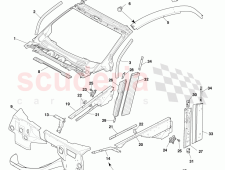 Photo of Pillar Front Body Lower Front RH GOAG33 F02660…