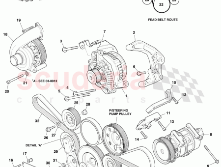 Photo of Screw Lower Bracket Air Con Pump AY93 89…