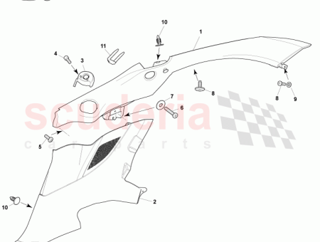 Photo of Panel Assy body side trim LH…