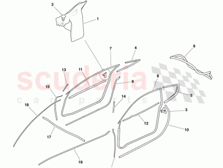 Photo of W STRIP EXT TRNK LID 4G43 F43720…