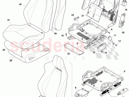 Photo of Screw part of buckle assy…