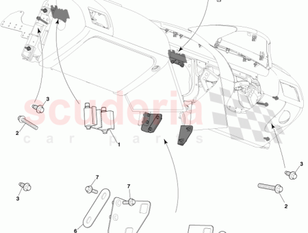 Photo of Bracket Cross Car Beam Mounting LH 6G33 AWR3368…