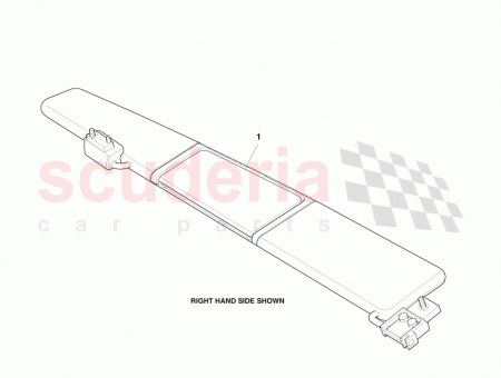 Photo of Sun Visor Assembly RH AG43 69320…