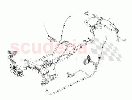 Photo of REAR QUARTER LIGHT CONVERTIBLE LINK HARNESS 4G43 14284…