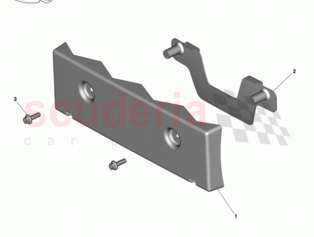 Photo of Number Plate Plinth Assy CY83 F17A385…
