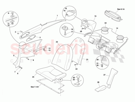 Photo of BRACKET PARCEL SHELF 1R12 834659…
