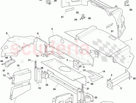 Photo of Panel quarter wheel housing inner rear LH…