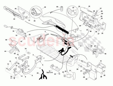 Photo of Stud plate deck lid hinge 1R12 674744…