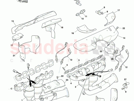 Photo of Heat Shield Exhaust Pipe RH CD33 C5K286…