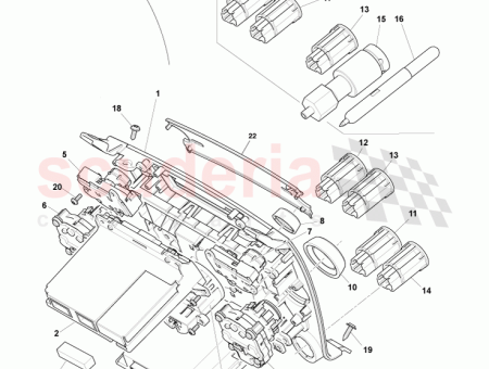 Photo of CENTRE STACK ASSY CD33 18C815…