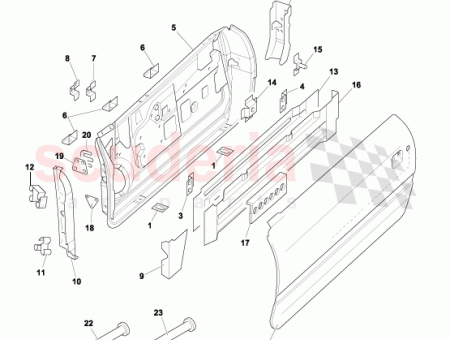 Photo of ASSY DOOR COMP LH 65 121893…