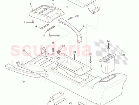 Photo of TUNNEL STOWAGE BOX INNER STANDARD TYPE 1R12 830927…