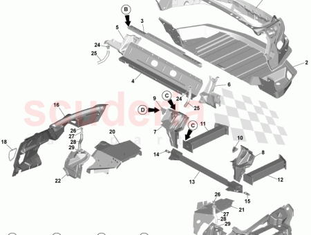 Photo of Panel Rear Floor Side Outer LH ED33 L10515…