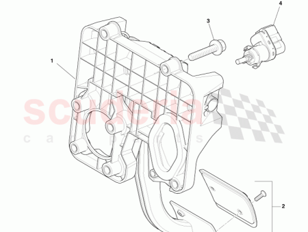 Photo of Pedalbox Assembly AUTO LHD 4G43 2450…