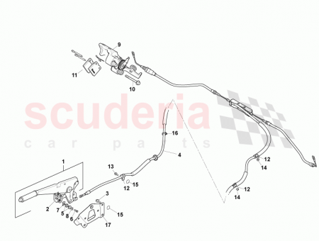Photo of Handbrake Lever Assembly LHD CD33 8492…