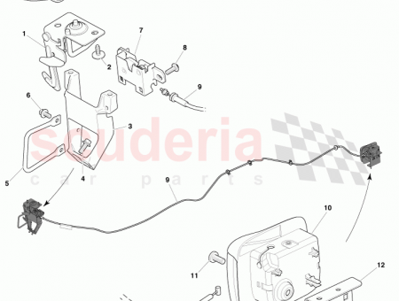 Photo of CABLE ASSY HOOD LATC AD43 16C656…