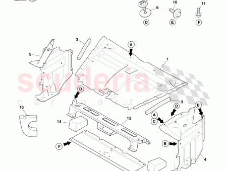 Photo of BUMPER INT FOAM LH AD43 F334611…