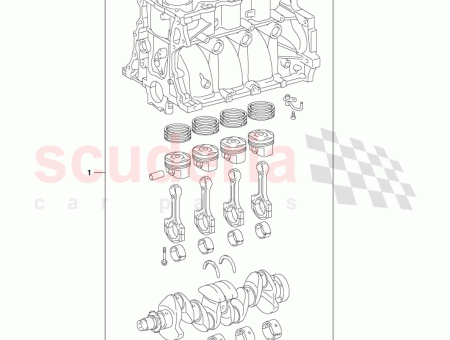 Photo of Block Assy Short AUTO 11400…
