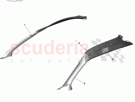 Photo of Cantrail Trim Assy LH CY83 025B39…