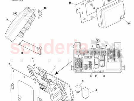 Photo of Bracket engine bay fusebox upper 12023 03 8372…