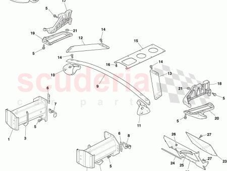 Photo of BUMPER FRT CRUSH RH BD23 V17N800…