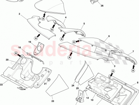 Photo of Latch Assy Glovebox 9G43 06004…