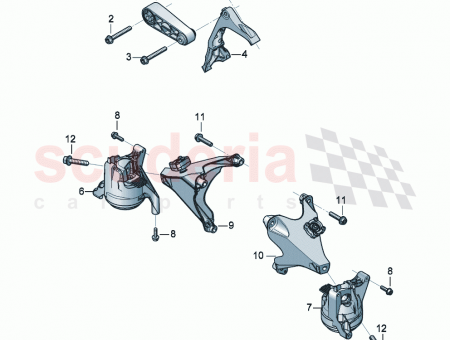 Photo of multi point socket head bolt with collar…