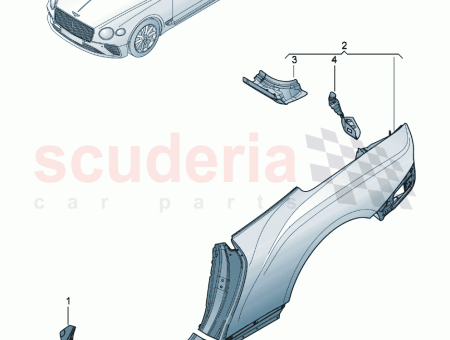 Photo of Sectional part pillar A with frame member…