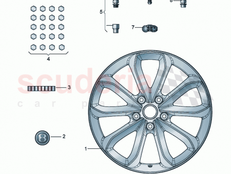 Photo of Aluminium rim…