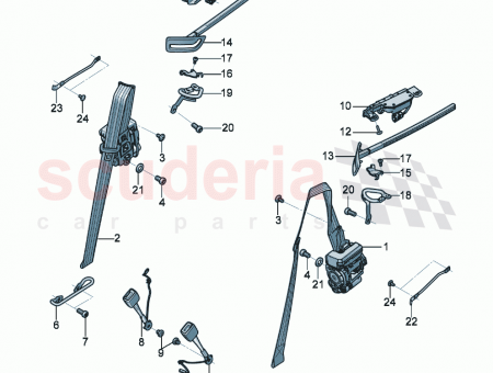 Photo of Belt latch F 3S L 083 072 F…