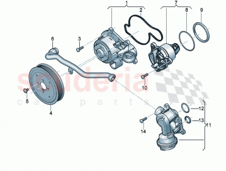 Photo of Coolant pump…