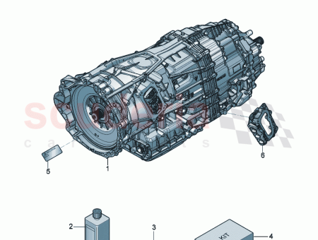 Photo of 8 speed dual clutch gearbox Gearbox code GKB…