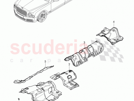 Photo of heat molded sound absorber for tunnel 3Y4 825…