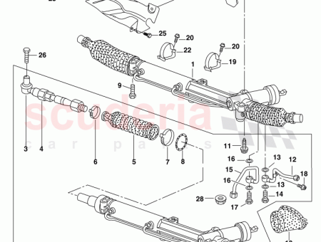 Photo of steering gear F 3W 8 054 096 F…