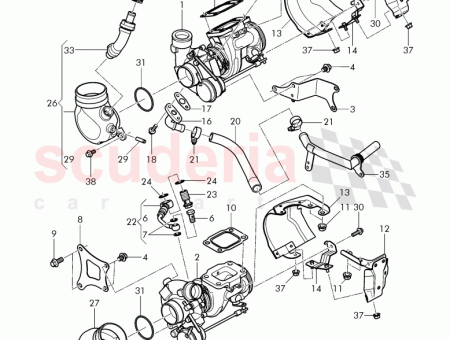 Photo of oil pipe For turbocharger 07V 145…