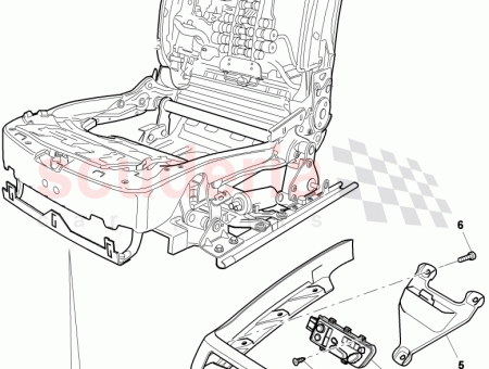 Photo of seat and backrest adjustment control module manufactured to…