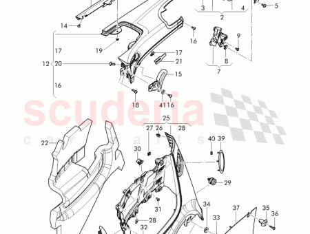 Photo of insert rear panel 3W7 868 110…