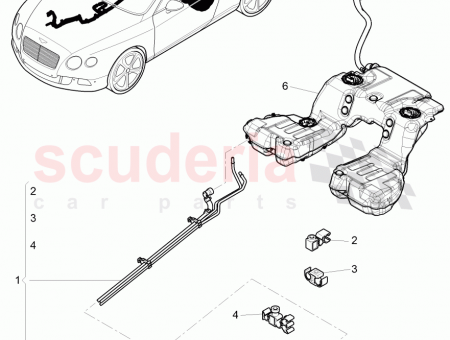 Photo of fuel line with breather and vacuum pipe D…